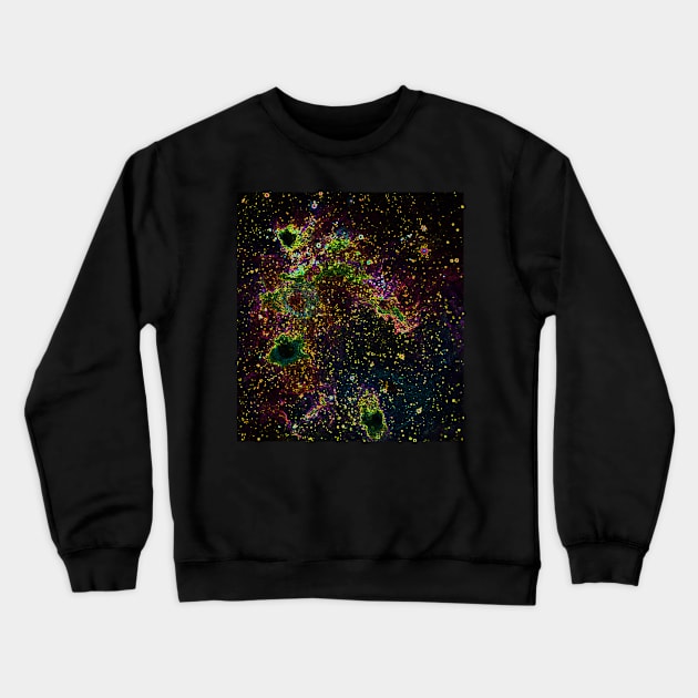 Black Panther Art - Glowing Edges 407 Crewneck Sweatshirt by The Black Panther